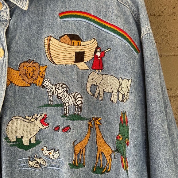 “Noah’s Pride” Vintage Button-Down Shirt - Picture 6 of 10